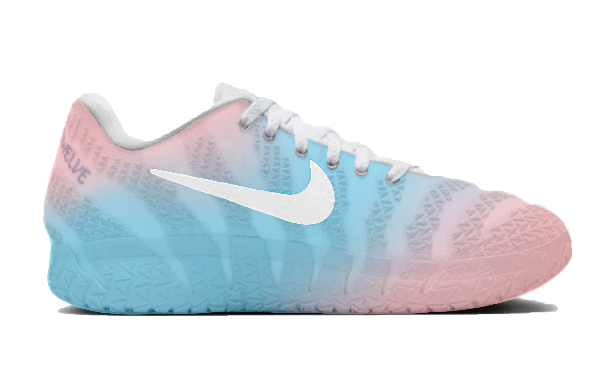 Nike Ja Morant 3 Dreamy Sky Cushioning, Wear Resistant Low top Basketball Shoes Men's Blue Pink