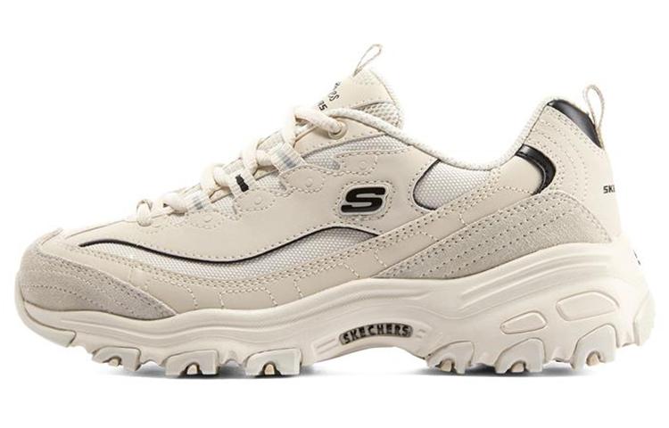 Skechers D'Lites 1.0 'White Black' Women's