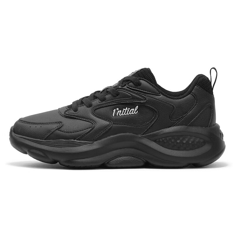 361° Wear-Resistant Low-Top Chunky Sneakers Men's Obsidian Black