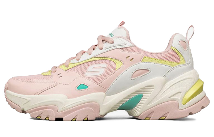 Skechers Stamina V2 Low Top Running Shoes Pink Women's