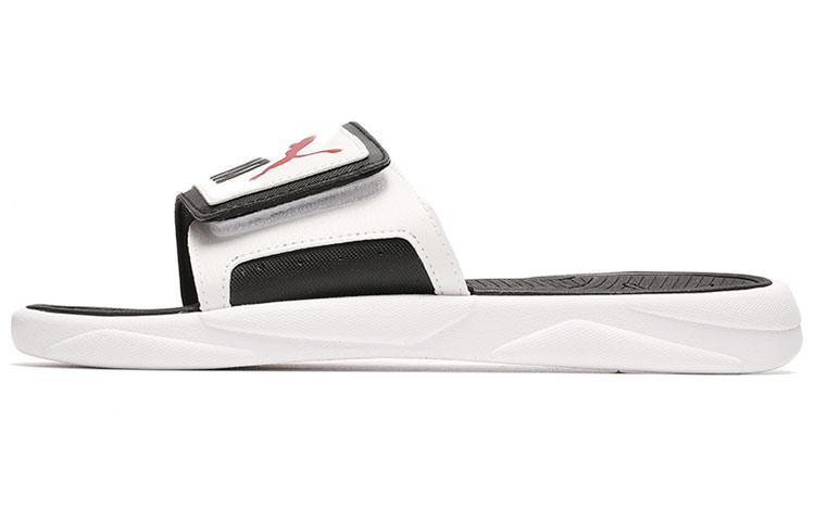 PUMA Royalcat Comfort Slides 'White Black Chili Pepper'