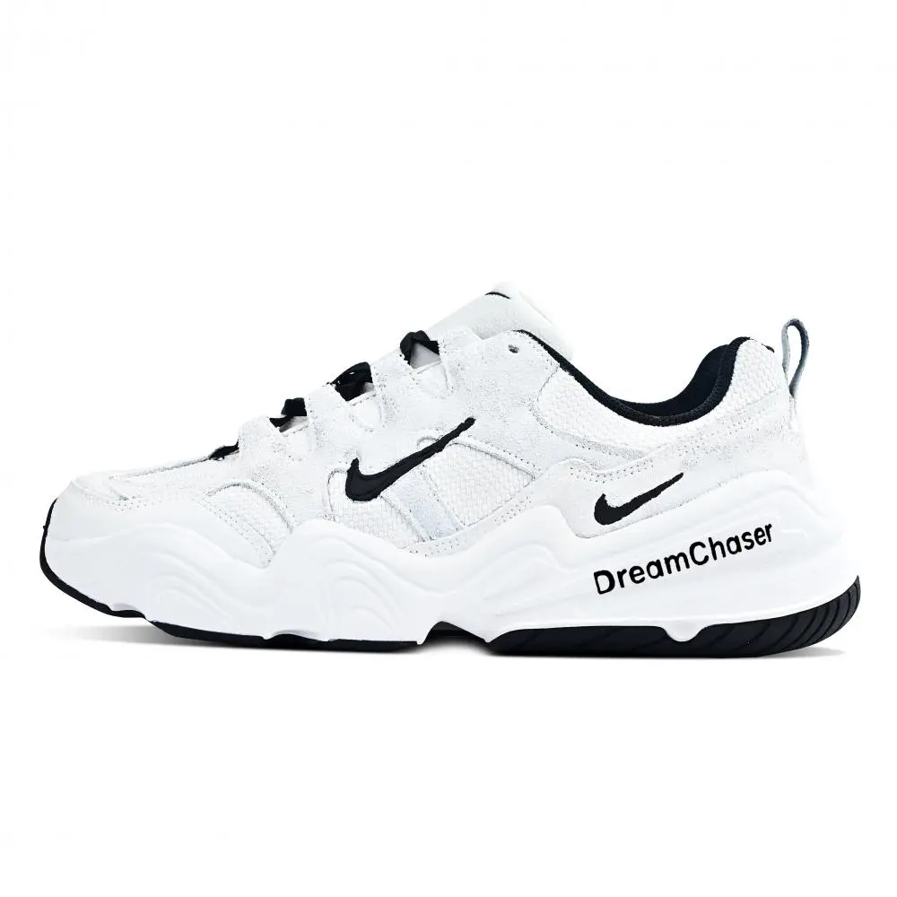 Nike Tech Hera Abrasion Resistant Low Top Casual Shoes Unisex Black White