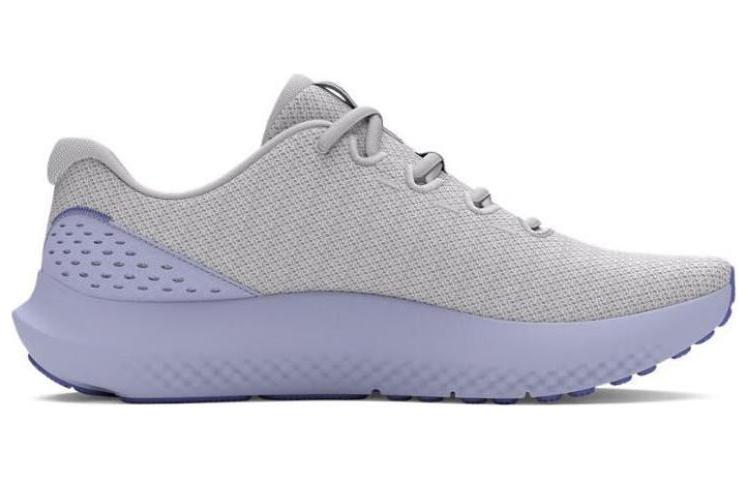 Under Armour Charged Surge 4 Cushioning, Wear Resistant Low top Running Shoes Women's Gray Purple