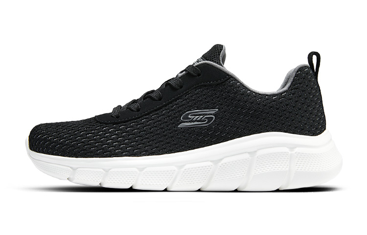 Skechers Cushioned Slip-Resistant Breathable Wear-Resistant Low-Top Casual Shoes Women's Black