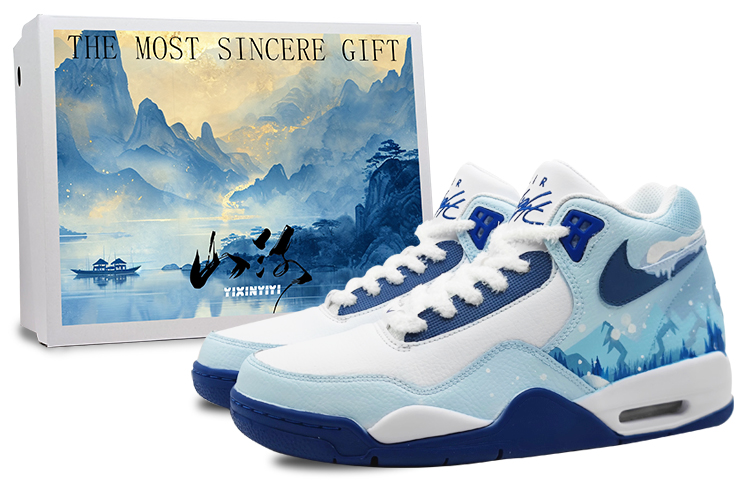 Nike Flight Legacy Basketball Shoes Men Mid-Top White купить в интернет-магазине Yoocart с быстрой доставкой по России.