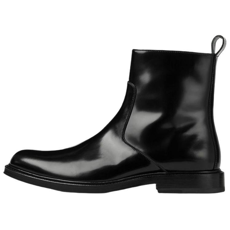 Bottega Veneta TIE Ankle Boots Men Black