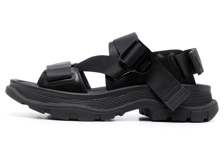Alexander McQueen Tread Strapped Sandals Women's