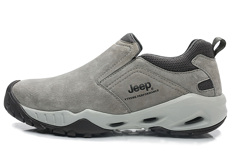 Jeep Casual Shoes Men Low Top Gray