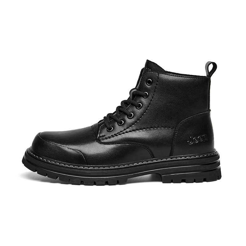 Jeep Short Martin Boot Men's Black