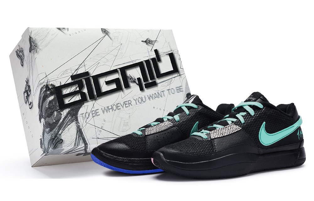 Nike Ja 1 Ja Morant 1 Basketball Shoes Unisex Low top Tiffany Blue