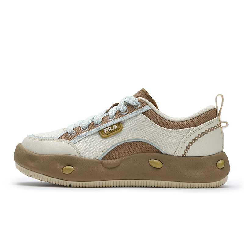 FILA COOKIES Cookie Shoes Casual Shoes Women's Beige Yellow