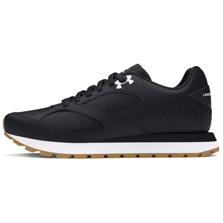Under Armour Anti-Slip Wear-Resistant Low-Top Casual Shoes Men's Black