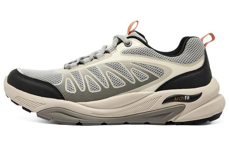 Skechers Arch Fit Calvera Low Top Sports Casual Shoes Men's Light Gray