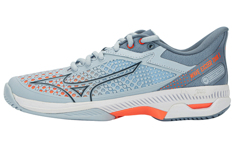Mizuno Wave Enforce Cushioning Anti-Slip Wear-Resistant Breathability Low-Top Tennis Shoes Women's Blue Orange купить в интернет-магазине Yoocart с быстрой доставкой по России.