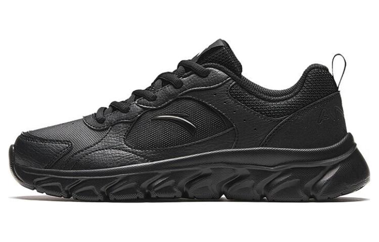 Anta Cushioning Breathable Low-Top Running Shoes Women's Black