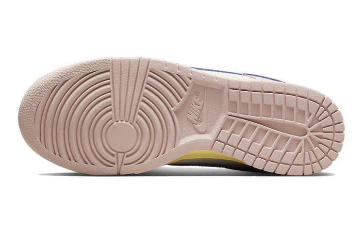 Nike Dunk Low Low-Top Skateboard Shoes Women's Silver Brown