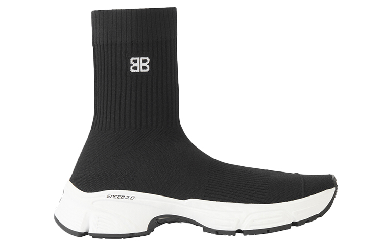 Balenciaga Speed 3.0 Black White Women's купить в интернет-магазине Yoocart с быстрой доставкой по России.