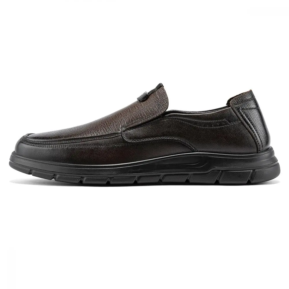 Jeep Casual Leather Shoes Men's Low top Brown