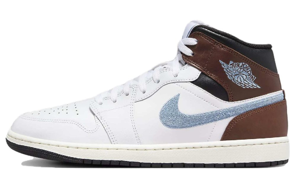 Jordan 1 Mid SE Brown Blue Grey