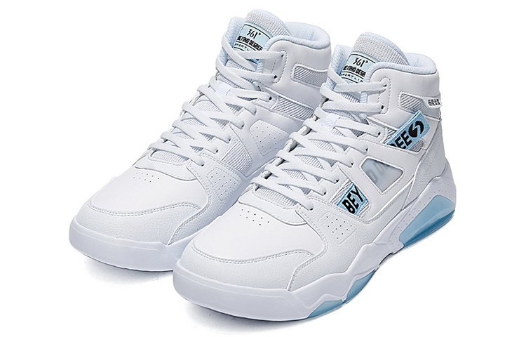 361° Type Burning Series Skateboard Shoes Men High-Top White Blue купить в интернет-магазине Yoocart с быстрой доставкой по России.