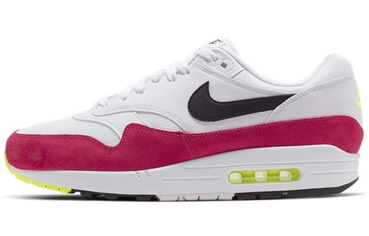 Nike Air Max 1 White Black Volt Rush Pink