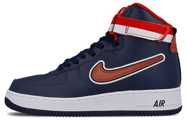 Nike Air Force 1 High Sport Nba Midnight Navy University Red