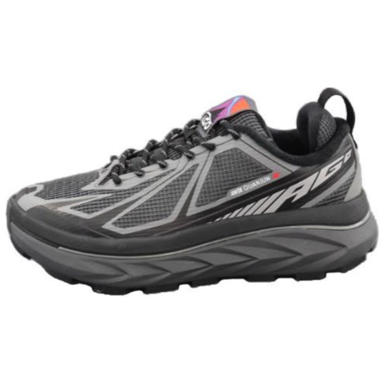 Anta Cushioned Slip-Resistant Low-Top Outdoor Shoes Unisex Black Castle Gray купить в интернет-магазине Yoocart с быстрой доставкой по России.