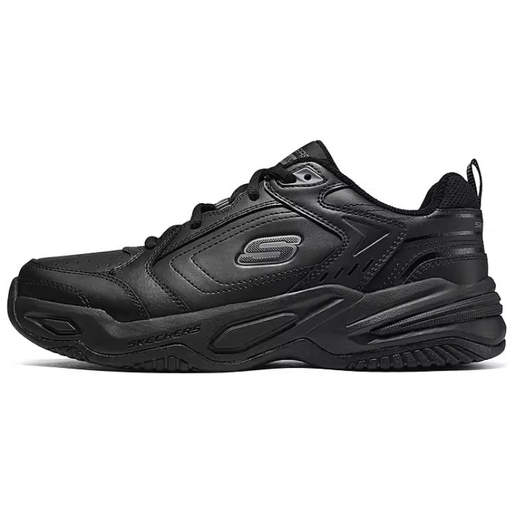 Skechers SPORT MENS Anti-Slip Wear-Resistant Low-Top Casual Shoes Men's Black