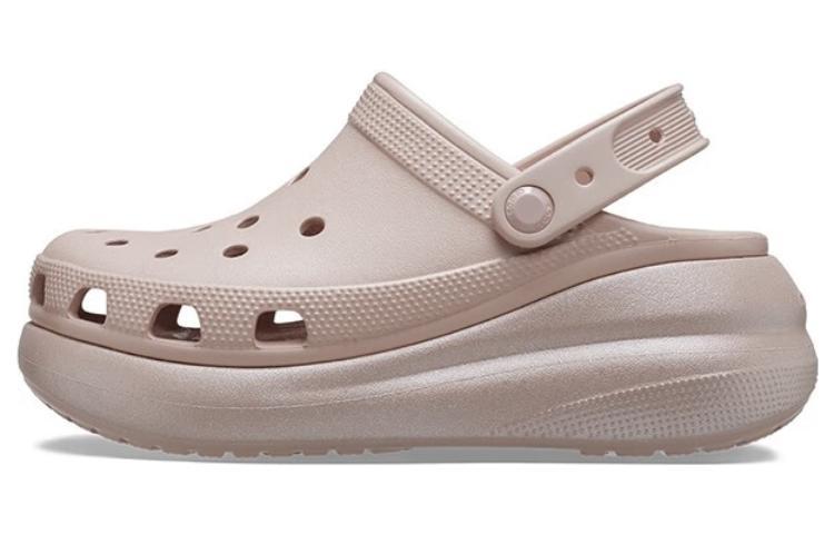 Crocs Classic Crush Shimmer Clog 'Pink' Women's