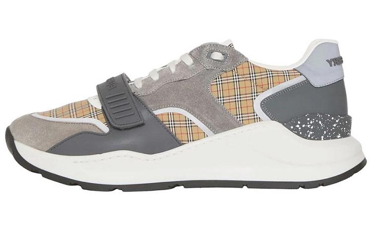 Burberry Low-Top Casual Shoes Men's Gray