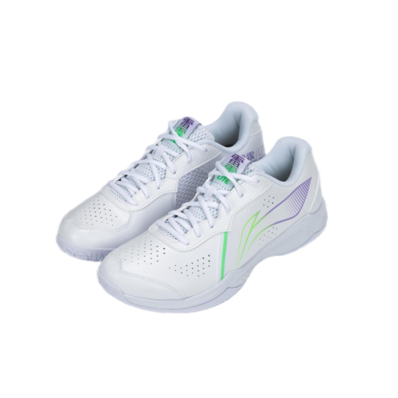 LiNing Badminton Series Shock Absorbers Slip Resistant Breathable Low top Badminton Shoes Unisex White купить в интернет-магазине Yoocart с быстрой доставкой по России.