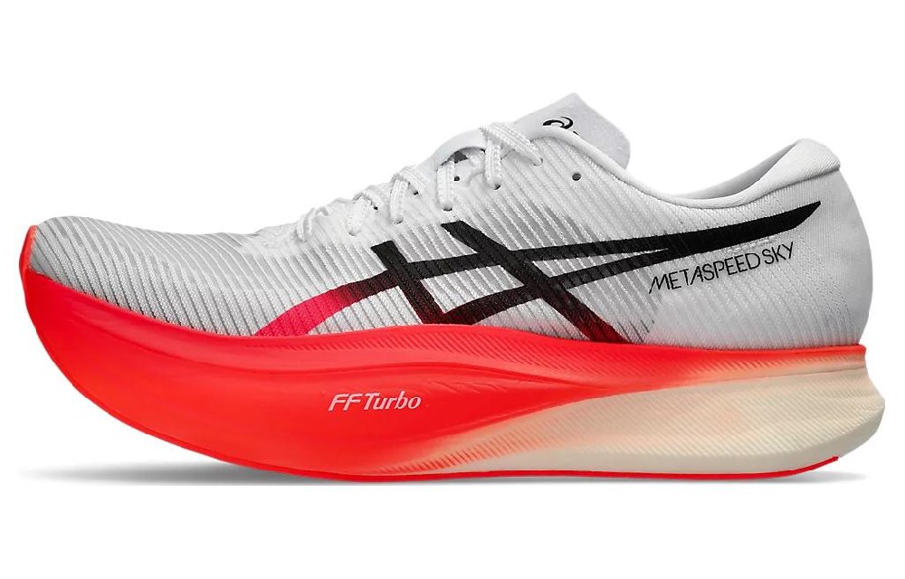 Asics Metaspeed Sky+ White Sunrise Red