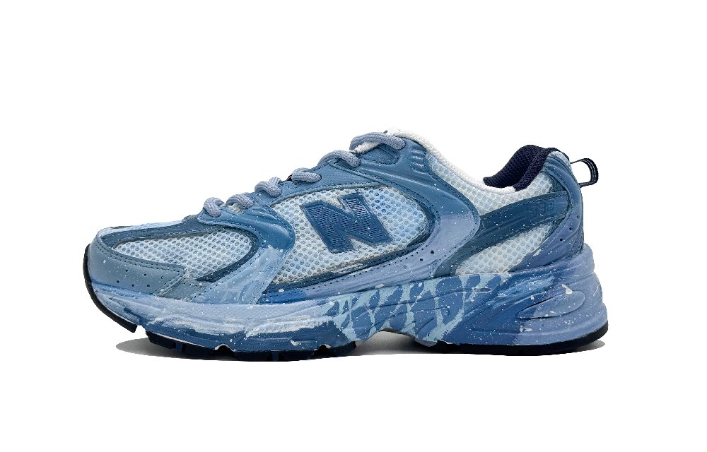 New Balance NB 530 Abrasion Resistant Low Top Running Shoes Unisex Sky Blue