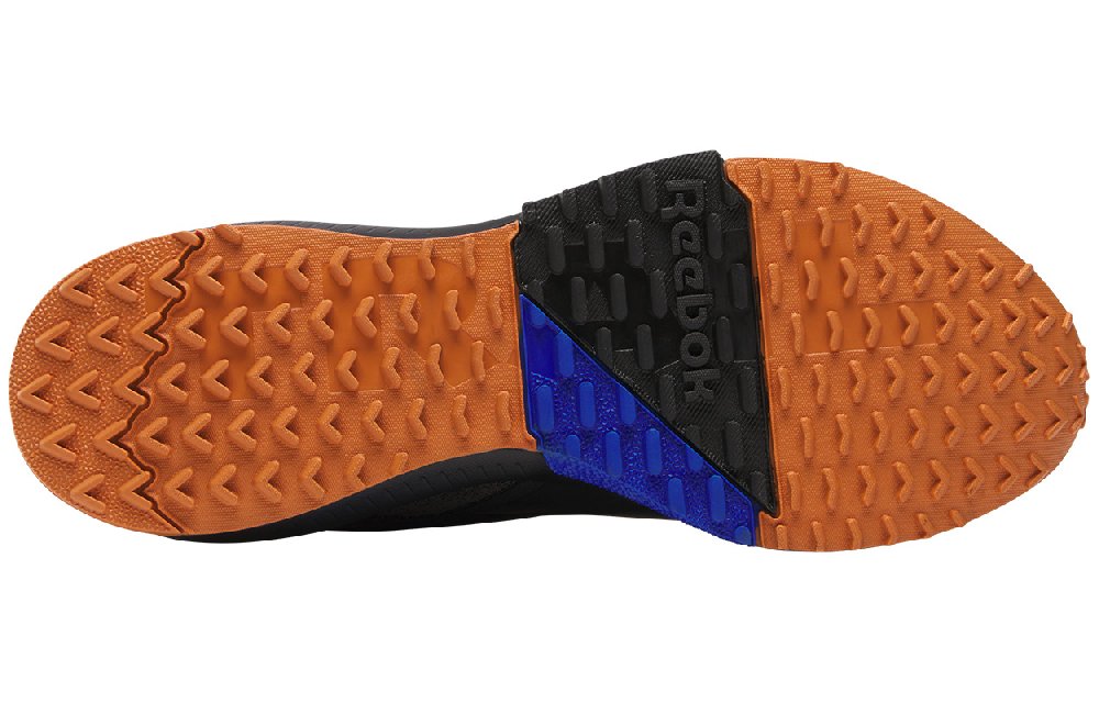 Reebok Low Top Running Shoes Men's Black Blue