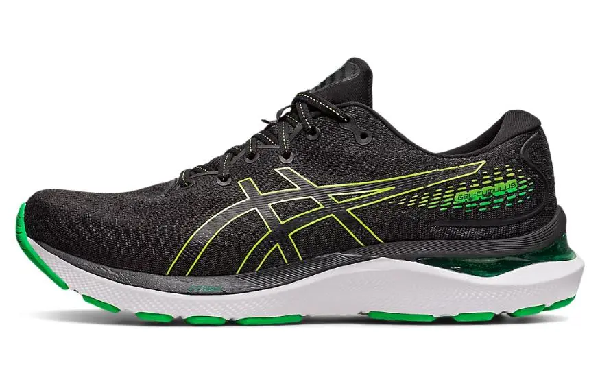 Asics Gel Cumulus 24 'Black Lime Zest'