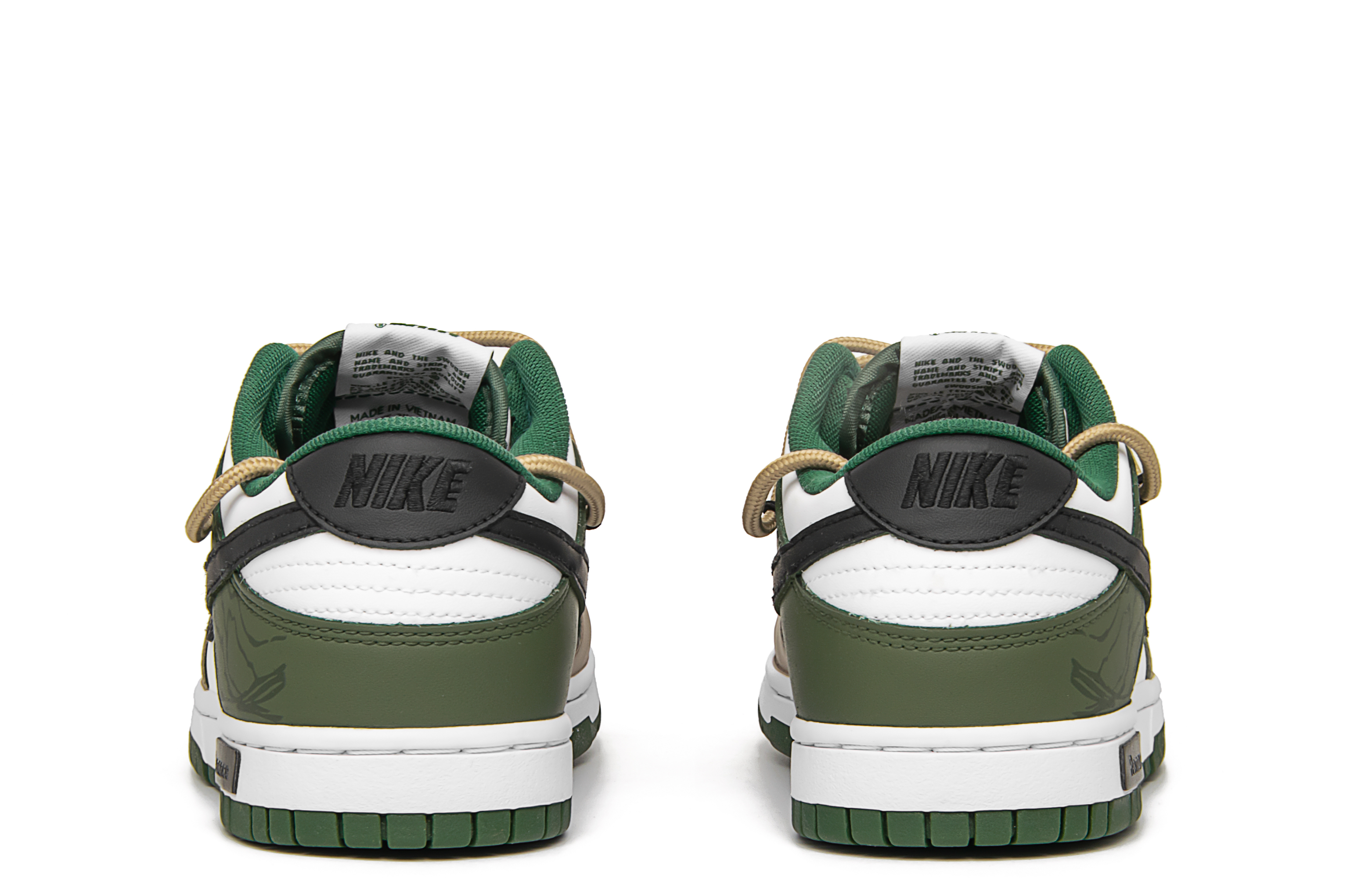 Nike Dunk Forest Blessing Abrasion Resistant Low Top Skateboard Shoes Men's Brown Green купить в интернет-магазине Yoocart с быстрой доставкой по России.