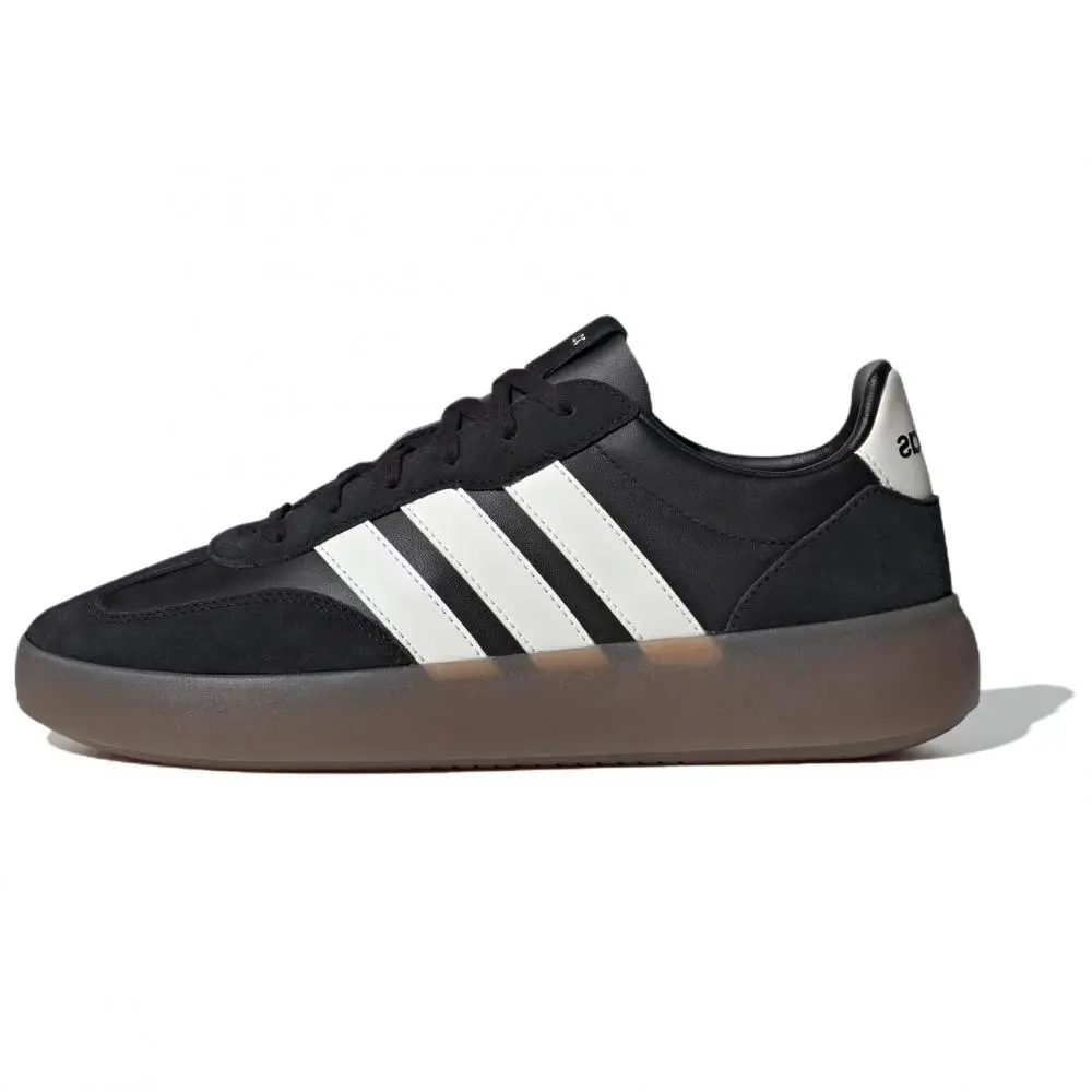 Adidas BARREDA DECODE Abrasion Resistant Low Top Skateboard Shoes Unisex Black