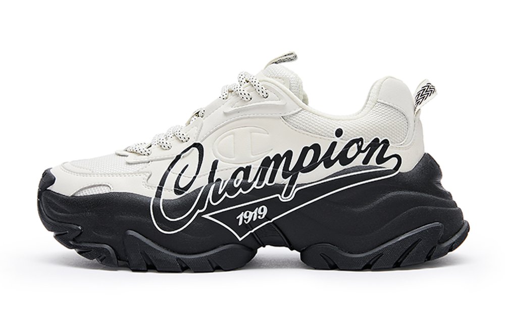 Champion Low-Top Chunky Sneakers Women's Black White