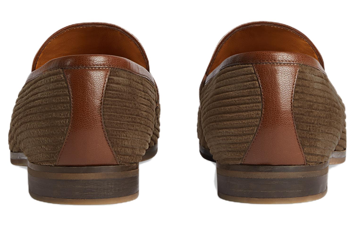 GUCCI Loafers Men Brown