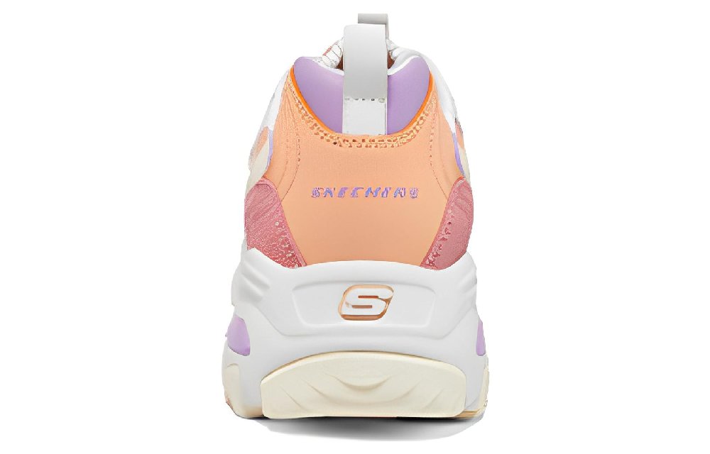Skechers D'LITES 1.0 'Cream Pink Coral' Women's