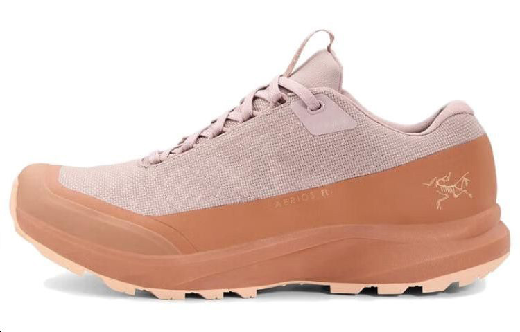 Arcteryx Aerios Fl 2 GTX Cushioning Anti-Slip And Wear-Resistant Low-Top Outdoor Shoes Women's Brown Red