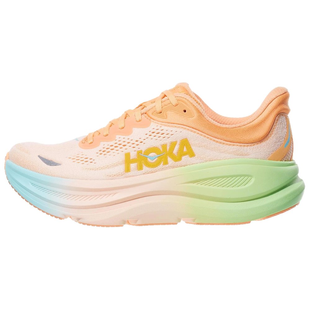 HOKA ONE ONE Bondi 9 Frost Pale Tangerine