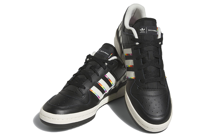Adidas Originals Pride Rm Forum Low Shoes 'Black White' купить в интернет-магазине Yoocart с быстрой доставкой по России.