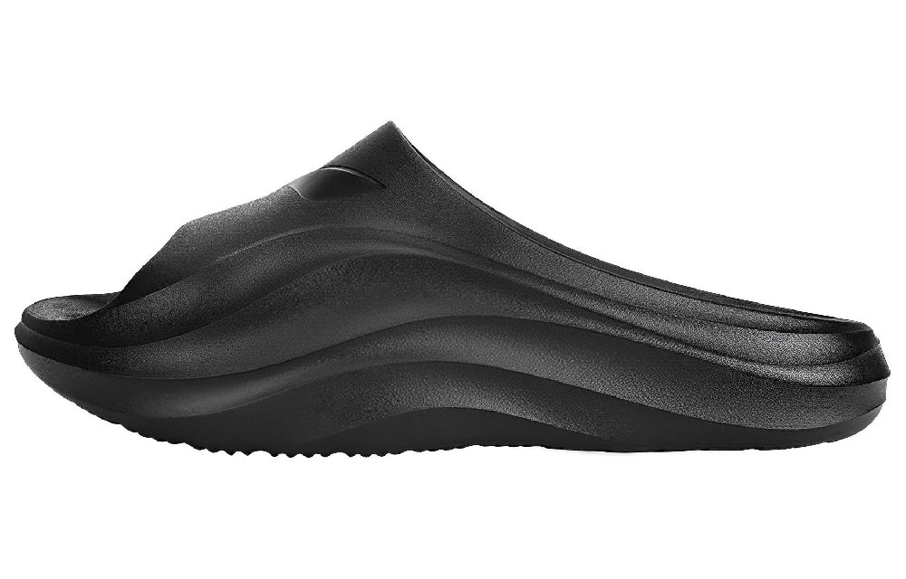 LiNing EVA Quiet Slide Slippers Unisex Black