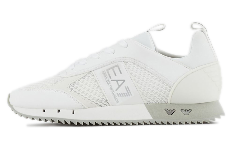 EMPORIO ARMANI Side Stripe Lace Up Sneakers