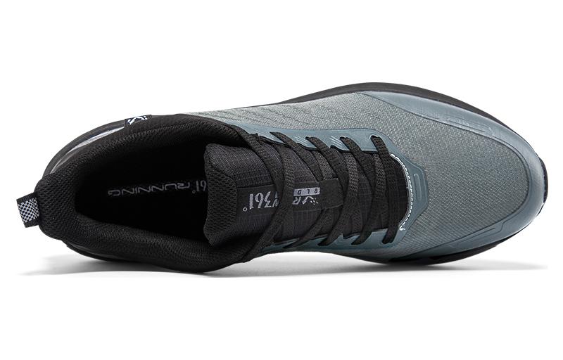 361° Rain Block 6.0 Shock-absorbing And Waterproof Low-Top Running Shoes Men's Gray Black