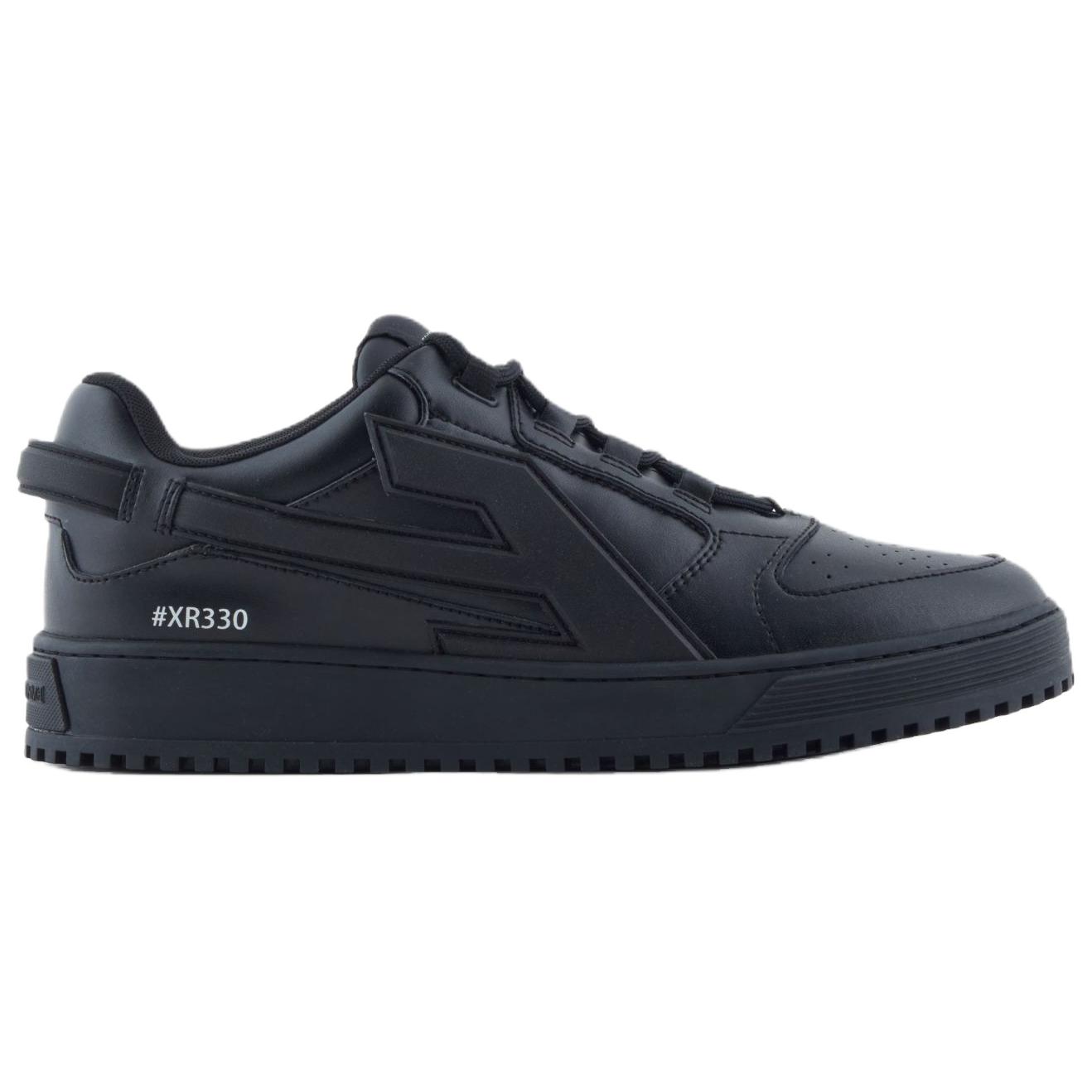 EMPORIO ARMANI Low top Skateboard Shoes Men's Black