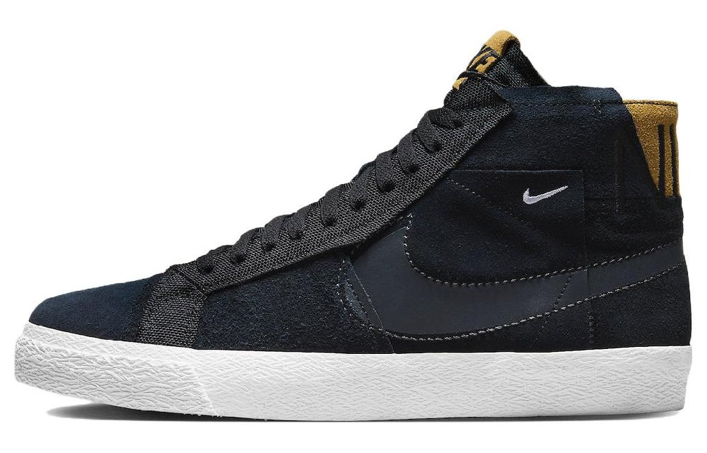 Nike Sb Zoom Blazer Mid Premium Black Patchwork