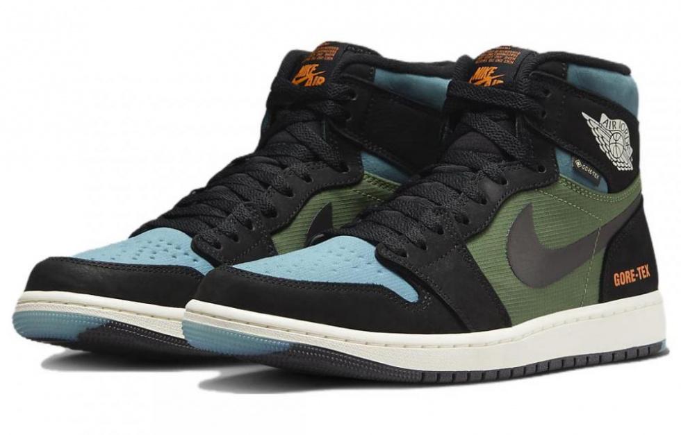 Jordan 1 Retro High Element Gore Tex Black Olive купить в интернет-магазине Yoocart с быстрой доставкой по России.