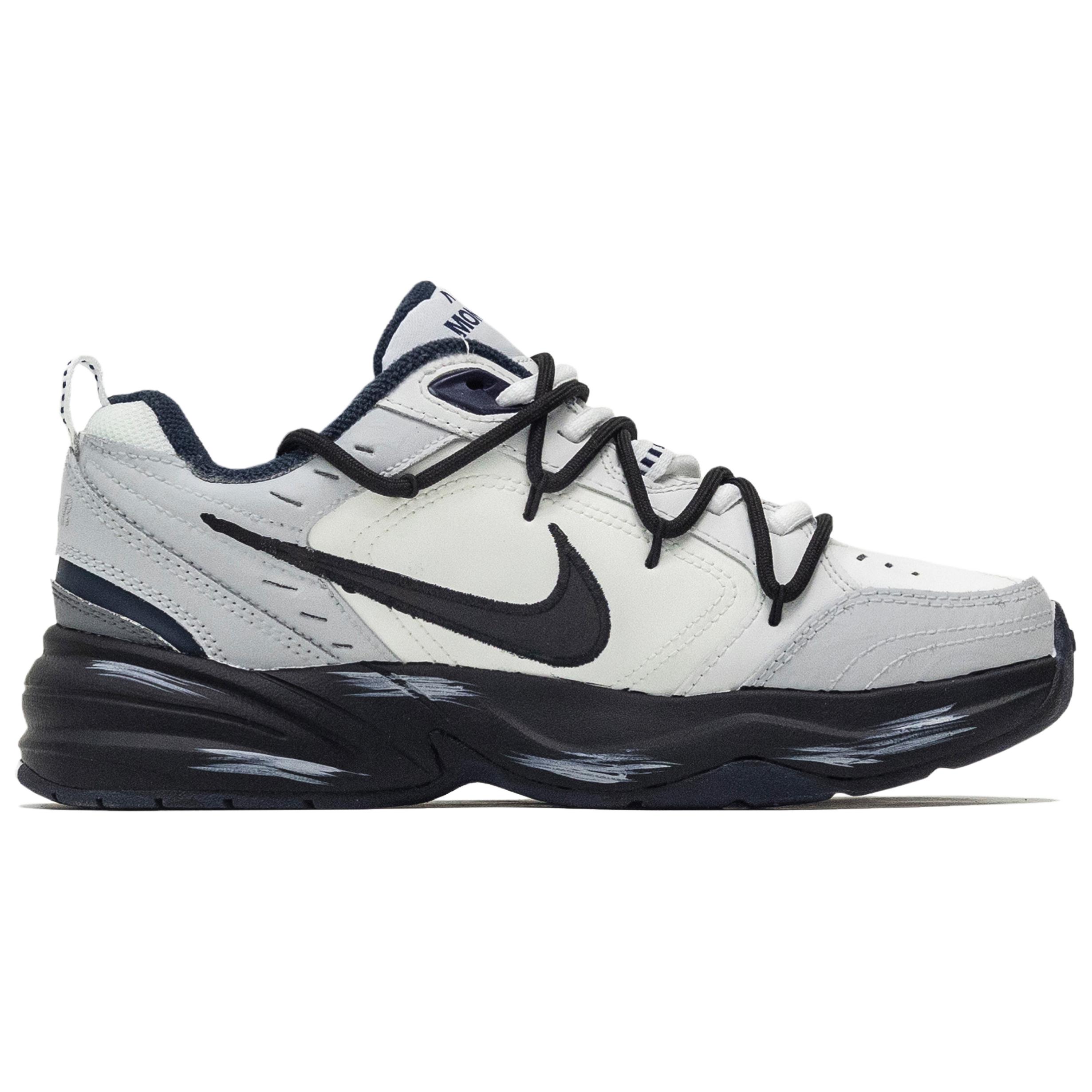 Nike Air Monarch 4 Fantastical Dream Abrasion Resistant Slip Resistant Low top Chunky Sneakers Unisex Black